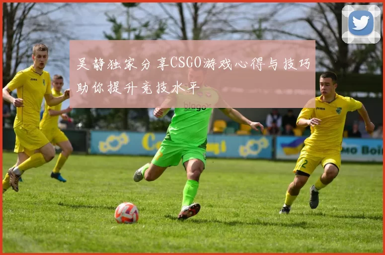 吴静独家分享CSGO游戏心得与技巧助你提升竞技水平